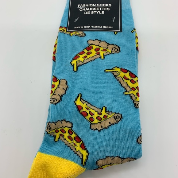 Pizza 🍕 socks men’s one size new with tags - Picture 7 of 8